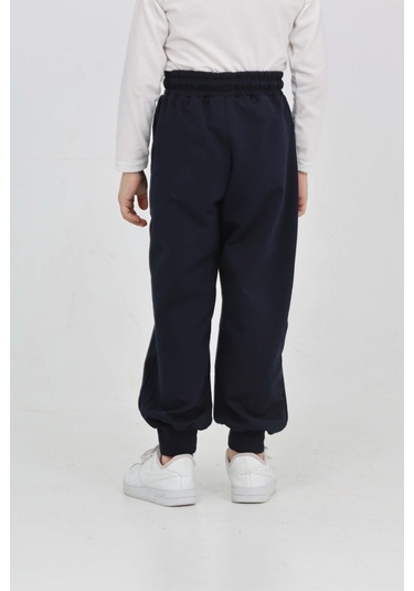 Toontoy Erkek Çocuk 98 Nakışlı Eşofman Alt Lacivert