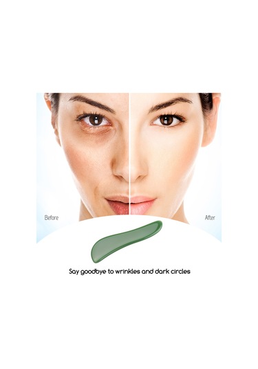 Youtek Doğal Yeşim Taşı Gua Sha Masaj Aleti - Yüz, Boyun Ve Vücut Bakımı İçin