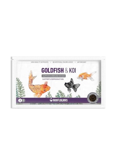 Reeflowers Goldfish Ve Koi Balık Yemi 15 Gr