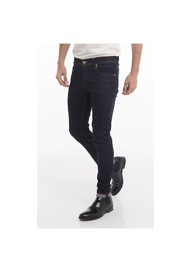 Erkek Slim Fit Likralı Jean Kot Pantolon 001