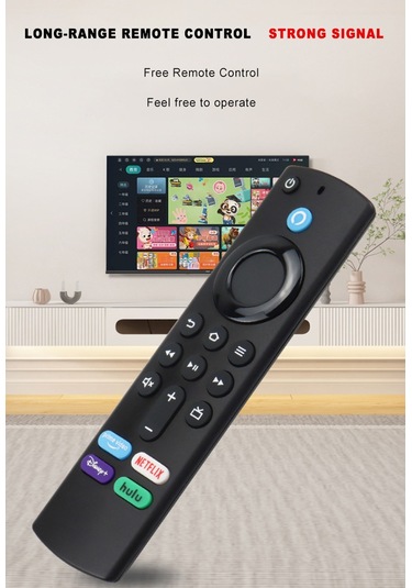 Maiyame "4k Tv Kumandası - Netflix, Hulu Hızlı Erişimli Bluetooth Sesli Uzaktan Kumanda"