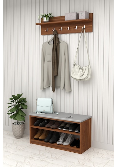 Asra Trend Puflu Ayakkabılık Ve Askılık A-34 Nevada Nevada