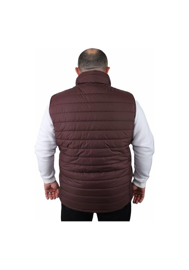 Starbattal Büyük Beden Jessica Su Itici Yelek 22810 Bordo