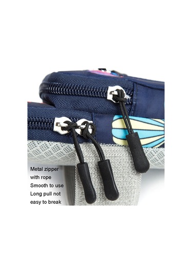 18 X 9 Cm Sıcak Hava Balonu Desenli Elastik Kol Bandı Koşu Için Cep Telefonu Kesesi Boyut: L - Gül