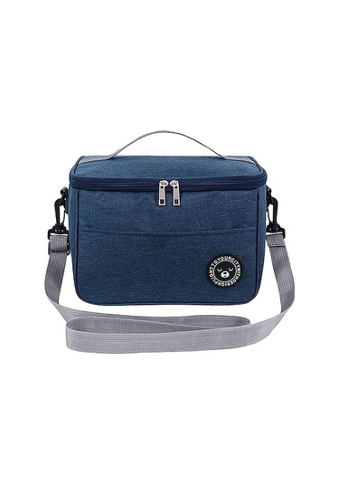 Novahub Şarap Piknik Yalıtımlı Öğle Yemeği Kutusu Taşınabilir Soğutmalı Çanta Büyük Kapasiteli Su Geçirmez Öğle Yemeği Çantası Piknik Çantası S Çok Renkli Çok Renkli