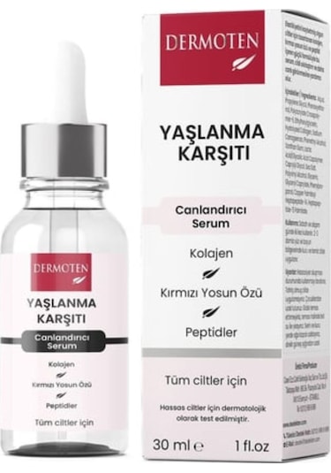 Dermoten Yaşlanma Karşıtı Serum,