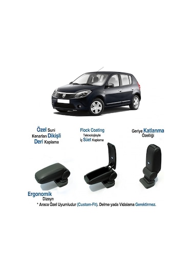 Sandero Araca Özel Gmax Kolçak 2007 2008 2009 2010 2011 2012