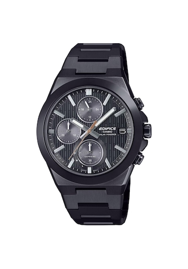 Casio Efs-s650dc-1adf Güneş li Kronograf Erkek Kol Saati Siyah
