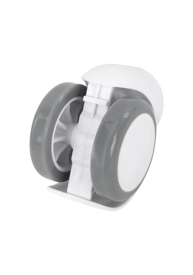 Brabıx Ofis Koltuğu İçin Lastik Tekerlek Seti 5 Adet 415726099 Beyaz