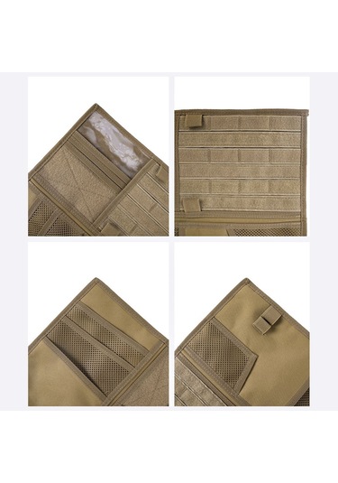 Cbtx Araba Güneşlik Saklama Çantası Gözlük Çerçevesi Fatura Klipsi Haki