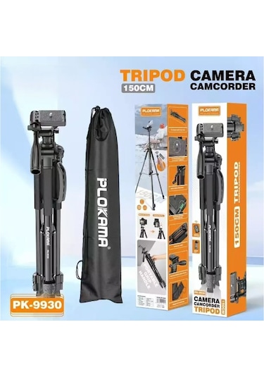 150 Cm Kamera Tripod Sarı