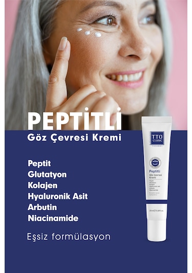 Tto Clinic Peptitli Göz Çevresi Kremi 20 ML