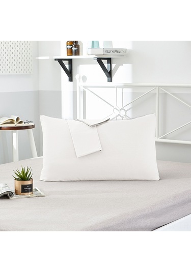 Maiyame Ev Otel Konaklama Kullanıma Uygun 40 Nehir 13372 Saf Renkli Yorgan Kılıfı Tek Kişilik Yastık Çift Seti Beyaz 48 74 Diğer