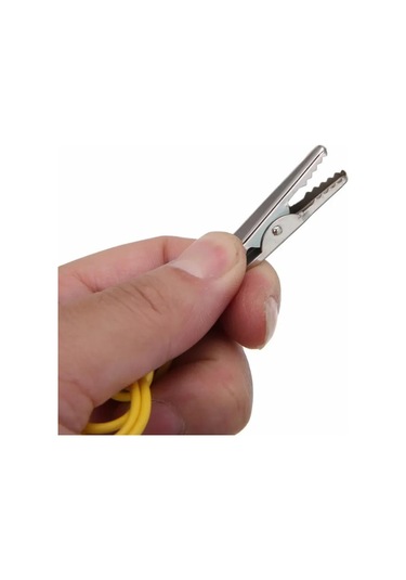 Wellhise 7747 12v Araç Oto Araba Kontrol Test Kalemi Timsah Ağızlı Elektrik Kalemi