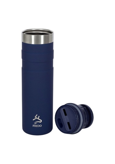 Comfort Therm Paslanmaz Çelik Lacivert Termos Bardak, Mug 600ml Lacivert