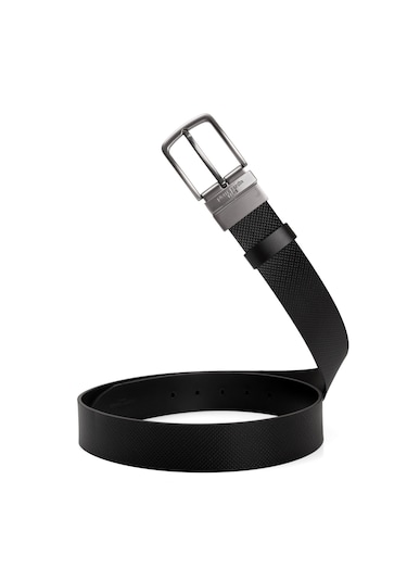 Pierre Cardin Çift Yönlü Deri Erkek Kemer En 4 Cm Pc4099 Siyah