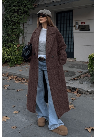 Kahverengi Bristol Kaban - 408022 Beyaz