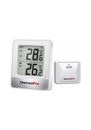 ThermoPro TP200C Wifi İç-Dış Mekan Dijital Sıcaklık Termometre