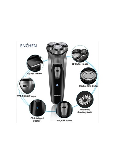 Conventions1 Blackstone Elektrik Döner Tıraş Erkekler İçin 3d