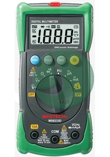 Mastech Ms8233d Dijital Multimetre