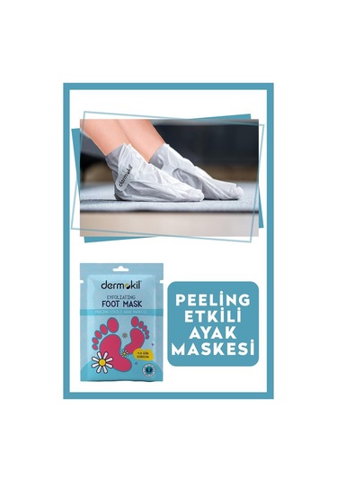 Dermokil Peeling Etkili Soyulabilir Ayak Maskesi 30 ML