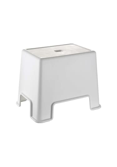 Primera Lüks Banyo Taburesi Açık Gri