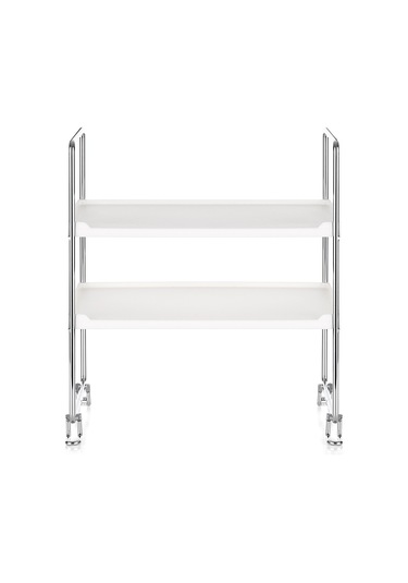 Moveevo Katlanabilir 2 Katlı Mutfak & Banyo Düzenleyici Raf - Beyaz & Gümüş Diğer