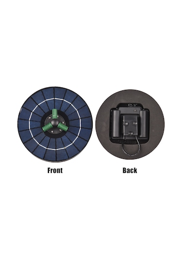 360 Dönebilen Nozullu 4 W Renkli Güneş Çeşmesi Pompası