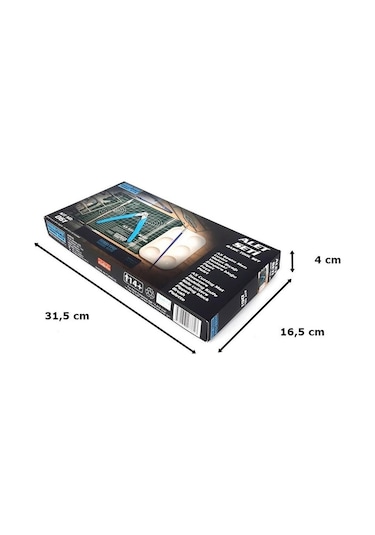 Hobbytime Ht061 Maket İçin El Aletleri Seti, 8 Parça