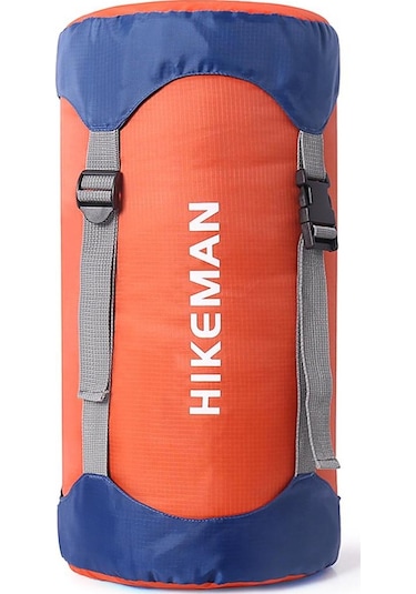 Turuncu Açık Kamp Uyku Tulumu Seyahat Yürüyüş Çuval Taşınabilir Ultra Hafif Su Geçirmez Saklama Torbaları Giyim İçin 15 L M