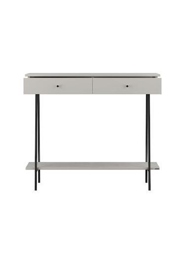 Elite İki Çekmeceli Dresuar-vizon-siyah 100x89x41 Cm Bej