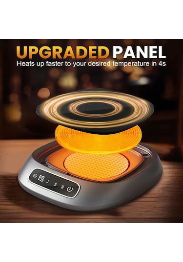 Willowhaven Beyaz 3 Hızlı Akıllı Termostatlı Masalık Bardak Isıtıcı Usb Güçlü