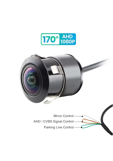 Geri Görüş Park Kamerası 1080p Ahd 170 Derece Ahd-cvbs Park Çi...