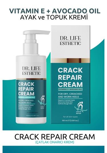 Dr. Life Esthetic Ayak ve Topuk Bakım Kremi 100 ML