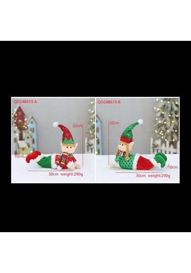 Suntek Yılbaşı Elf Bebek El Sanatları Dekorasyonu Stil-e