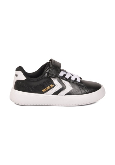 Hummel Siyah Cırtlı Hafif Cilt Unisex Çocuk Spor Ayakkabı 900869 Hml Malmo Jr