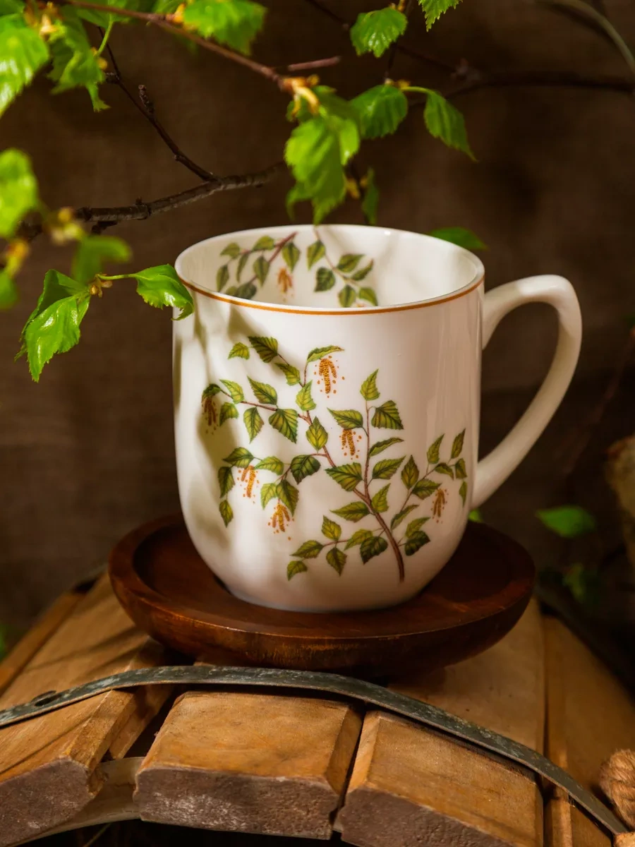 Lefard "berezniki" 380 Ml Porselen Hediye Çay Takımı 216678705 Beyaz