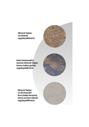 Ventrawall Altın Rengi Doğal Mineralli Taşlar Xs-200-300gr