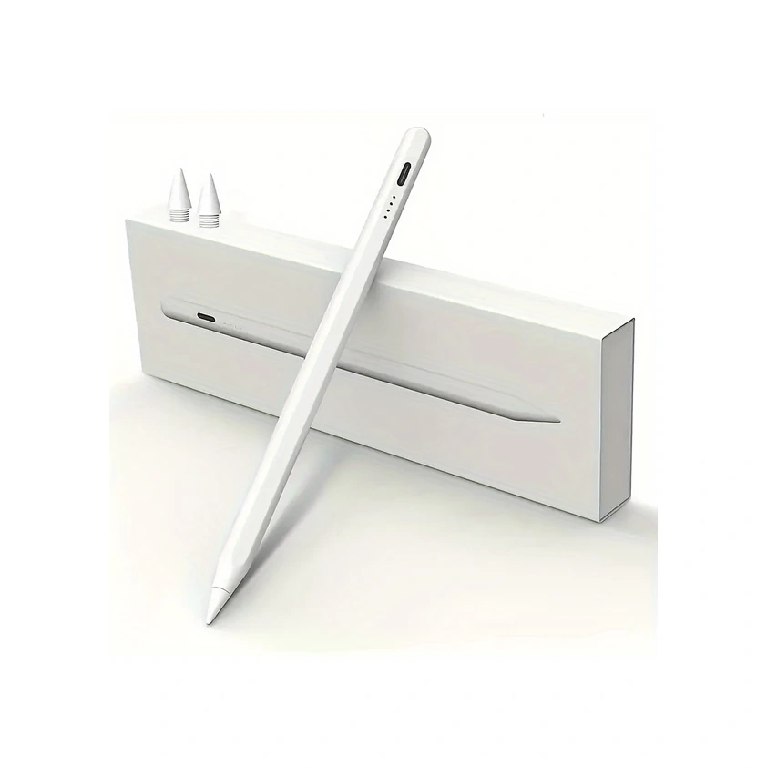 Wangxi İos Android İçin Beyaz Dokunmatik Kalem Hızlı Şarj Hassas Tablet Aksesuarı