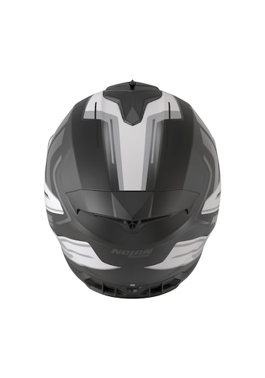 Nolan N80.8 Trittico 359 Kapalı Kask Siyah Beyaz