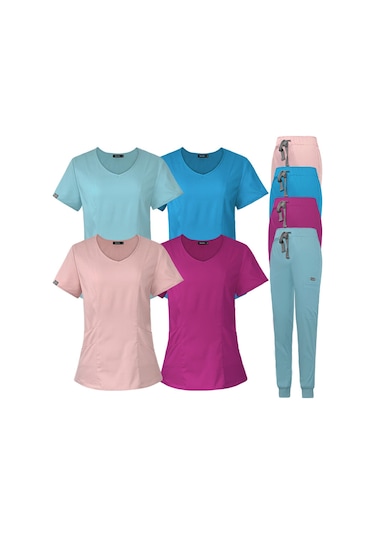 Suntek Üniforma Fırçalama Seti Hemşireler Günü S-lacivert