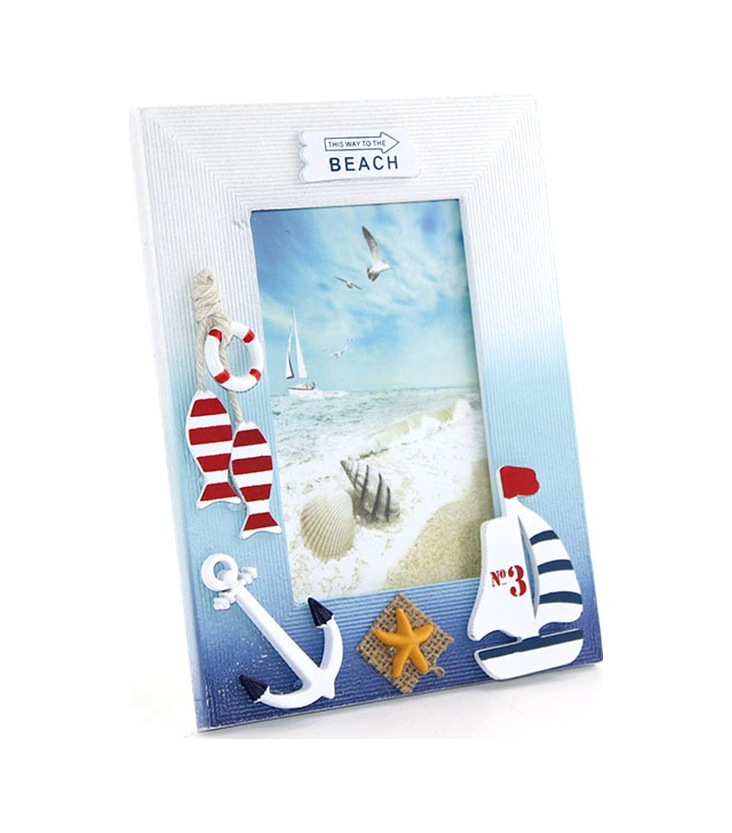 River World Seri C Çerçeve Resim Ahşap Marin