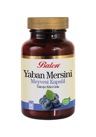 Balen Yaban Mersini Meyvesi Ekstraktı 375 Mg 90 Kapsül