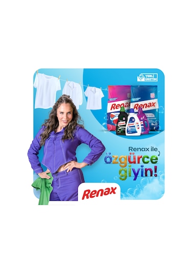 Renax Sıvı Çamaşır Deterjanı Siyahlar 2520 ML