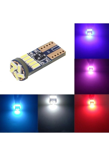 T10 Led Ampul 4 Adet Turuncu