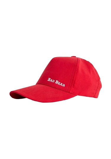 Bad Bear Bear Boy Cap Kırmızı Unisex Şapka 23.01.42.002 Kırmızı