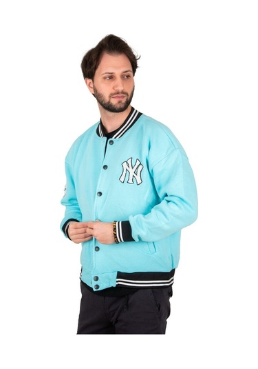 Deepsea Erkek Açık Mavi Çıtçıtlı Kolej Mont 2304760 Açık Mavi