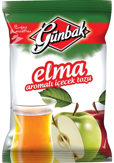Günbak Elma Aromalı İçecek Tozu 250 G