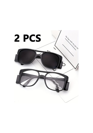 Willowhaven C9 Dayanıklı Güvenlik Gözlüğü 2 Adet Rüzgar Kum Darbe Korumalı Endüstriyel Polisaj