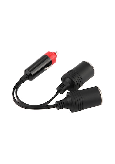 Geeroyoo Araç Sigara Çakmak Bölücü 2 Çıkışlı, 12-24v, 80w, Abs Kasa, Evrensel Uyumlu Araç, Kamyonet, Suv